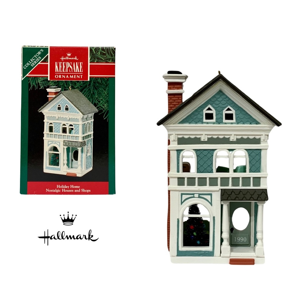 Hallmark Holiday Home Keepsake Ornament, Nostalgic Houses & Shops, (# 7)
